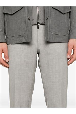 Light grey virgin wool trousers PT TORINO | CORFZ1Z00FWDMA270220